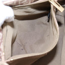 FENDI Zucchino Canvas Hand Bag Beige Gold Tone 8BH132 Auth bs37159A-24