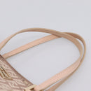 FENDI Zucchino Canvas Hand Bag Beige Gold Tone 8BH132 Auth bs37159A-14