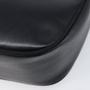Salvatore Ferragamo Vala Shoulder Bag Leather Black Gold Tone Auth bs37160-18