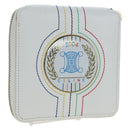 CELINE 2004 Athens Olympics Limited Edition Bifold Wallet Leather Auth bs37161V-1