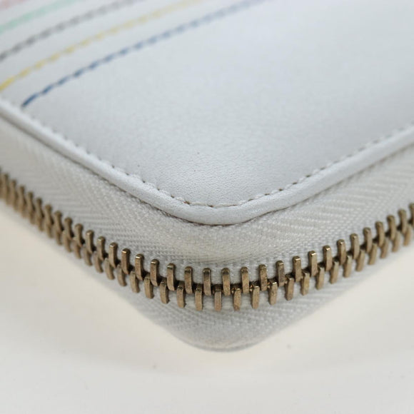 CELINE 2004 Athens Olympics Limited Edition Bifold Wallet Leather Auth bs37161V