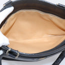 CELINE Tote Bag Leather Black Gold Tone Auth bs37162-10