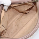 GUCCI GG Marmont Chain Shoulder Bag Leather Beige Gold Tone 447632 Auth bs37164-11