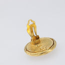 CHANEL Earring Metal Gold Tone CC Auth bs37165V-6