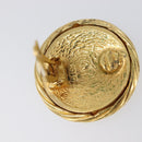 CHANEL Earring Metal Gold Tone CC Auth bs37165V-8