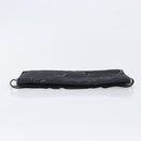 CHANEL Travel Line Long Wallet Canvas Black CC Auth bs37172-3