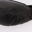 Jimmy Choo Waist Bag Leather Brown Silver Auth bs37173-10