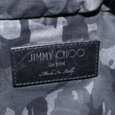 Jimmy Choo Waist Bag Leather Brown Silver Auth bs37173-20