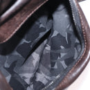 Jimmy Choo Waist Bag Leather Brown Silver Auth bs37173-24