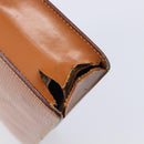LOUIS VUITTON Epi Clutch Bag 2 Set Blue Brown LV Auth bs37177-15