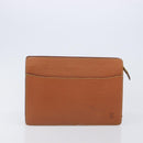 LOUIS VUITTON Epi Clutch Bag 2 Set Blue Brown LV Auth bs37177-9