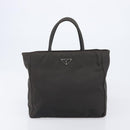 PRADA Tote Bag Nylon 4 Set Khaki Black Brown Auth bs37180-12