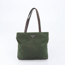 PRADA Tote Bag Nylon 4 Set Khaki Black Brown Auth bs37180-21