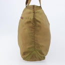 PRADA Tote Bag Nylon 4 Set Khaki Black Brown Auth bs37180-4