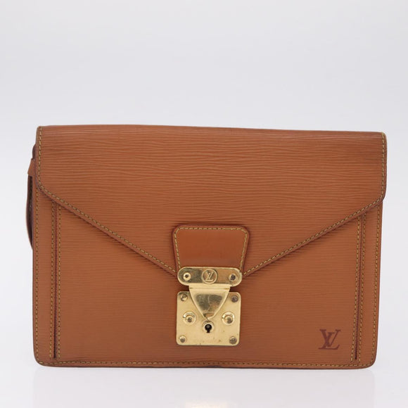 LOUIS VUITTON Damier Graphite Epi Bag Marcolour 3 Set Brown White Auth bs37182