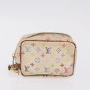 LOUIS VUITTON Damier Graphite Epi Bag Marcolour 3 Set Brown White Auth bs37182-19