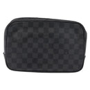 LOUIS VUITTON Damier Graphite Epi Bag Marcolour 3 Set Brown White Auth bs37182-2