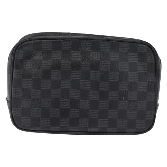 LOUIS VUITTON Damier Graphite Epi Bag Marcolour 3 Set Brown White Auth bs37182