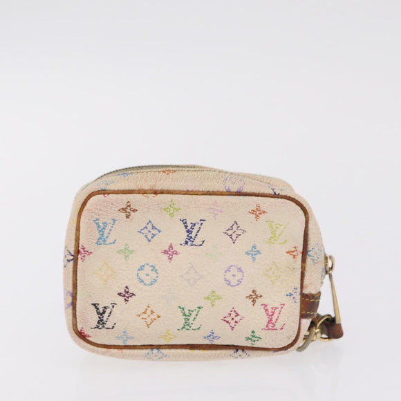 LOUIS VUITTON Damier Graphite Epi Bag Marcolour 3 Set Brown White Auth bs37182