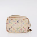 LOUIS VUITTON Damier Graphite Epi Bag Marcolour 3 Set Brown White Auth bs37182-20