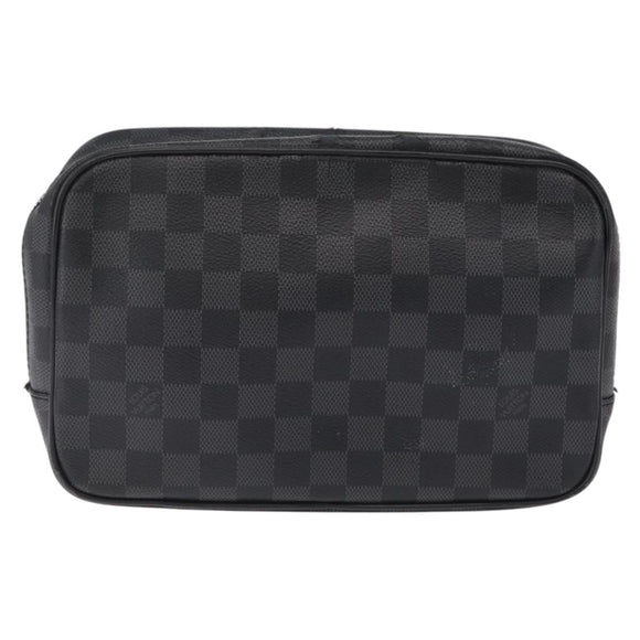 LOUIS VUITTON Damier Graphite Epi Bag Marcolour 3 Set Brown White Auth bs37182
