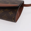 LOUIS VUITTON Monogram Bordeaux 24 Shoulder Bag M51798 LV Auth bs37185-16