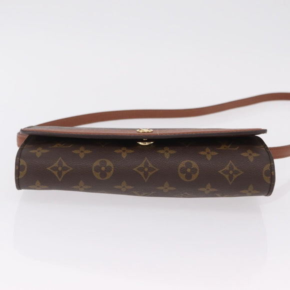 LOUIS VUITTON Monogram Bordeaux 24 Shoulder Bag M51798 LV Auth bs37185