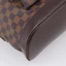 LOUIS VUITTON Damier Ebene Montsouris GM Backpack N51139 LV Auth bs37187-17