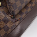 LOUIS VUITTON Damier Ebene Montsouris GM Backpack N51139 LV Auth bs37187-9