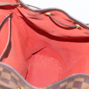 LOUIS VUITTON Damier Ebene Montsouris GM Backpack N51139 LV Auth bs37187-23