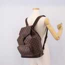 LOUIS VUITTON Damier Ebene Montsouris GM Backpack N51139 LV Auth bs37187-27