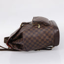 LOUIS VUITTON Damier Ebene Montsouris GM Backpack N51139 LV Auth bs37187-4