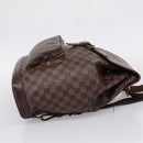LOUIS VUITTON Damier Ebene Montsouris GM Backpack N51139 LV Auth bs37187-5