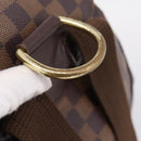 LOUIS VUITTON Damier Ebene Montsouris GM Backpack N51139 LV Auth bs37187-14