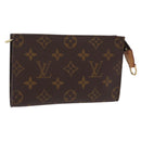 LOUIS VUITTON Monogram Bucket PM Accessory Pouch LV Auth bs37195-1