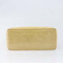 LOUIS VUITTON Monogram Vernis Reade PM Hand Bag Beige M91144 LV Auth bs37196-7