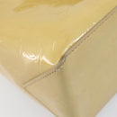 LOUIS VUITTON Monogram Vernis Reade PM Hand Bag Beige M91144 LV Auth bs37196-19