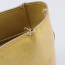 LOUIS VUITTON Monogram Vernis Reade PM Hand Bag Beige M91144 LV Auth bs37196-9