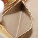 LOUIS VUITTON Monogram Vernis Reade PM Hand Bag Beige M91144 LV Auth bs37196-25