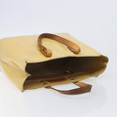 LOUIS VUITTON Monogram Vernis Reade PM Hand Bag Beige M91144 LV Auth bs37196-14