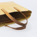 LOUIS VUITTON Monogram Vernis Reade PM Hand Bag Beige M91144 LV Auth bs37196-8