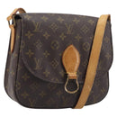 LOUIS VUITTON Monogram Saint Cloud GM Shoulder Bag M51242 LV Auth bs37197-1