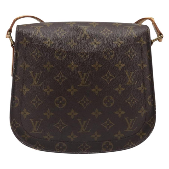 LOUIS VUITTON Monogram Saint Cloud GM Shoulder Bag M51242 LV Auth bs37197