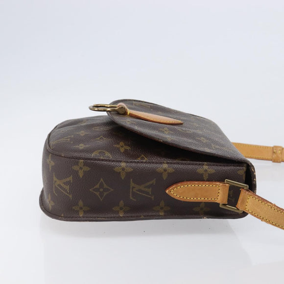 LOUIS VUITTON Monogram Saint Cloud GM Shoulder Bag M51242 LV Auth bs37197