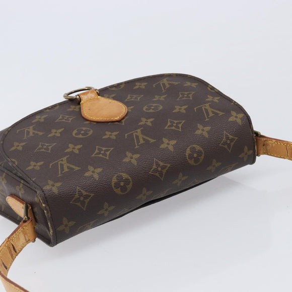 LOUIS VUITTON Monogram Saint Cloud GM Shoulder Bag M51242 LV Auth bs37197