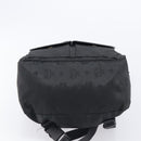 MCM Vicetos Logogram Backpack Nylon Black Gold Auth bs37198-11