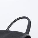 MCM Vicetos Logogram Backpack Nylon Black Gold Auth bs37198-8