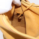 LOEWE Shoulder Bag Leather Beige Gold Auth bs37200A-24
