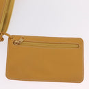 LOEWE Shoulder Bag Leather Beige Gold Auth bs37200A-26