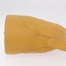 LOEWE Shoulder Bag Leather Beige Gold Auth bs37200A-4